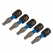 Draper Expert TX-STAR® Impact Screwdriver Bits, T15 x 25mm, 1/4\" Hex (Pack of 5)