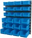 DRAPER 24 Bin Wall Storage Unit (Small/Medium/Large Bins)