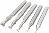 2 Flute End Mill Set, 1, 2, 4, 5 and 6mm for 22816 and 22824