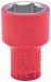 DRAPER Expert 27mm 1/2\" Sq. Dr. VDE Approved Fully Insulated Draper Expert Hi-Torq® Metric VDE Socket