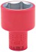 DRAPER Expert 32mm 1/2\" Sq. Dr. VDE Approved Fully Insulated Draper Expert Hi-Torq® Metric VDE Socket