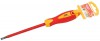 DRAPER Expert 5.5mm X 125mm Fully Insulated Plain Slot Screwdriver. (Display Packed)