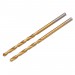 HSS Titanium Nitride Coated Drill Bit, 2.0mm (Pack of 2)