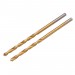 HSS Titanium Nitride Coated Drill Bit, 2.5mm (Pack of 2)