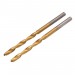 HSS Titanium Nitride Coated Drill Bit, 3.2mm (Pack of 2)
