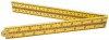 1000MM OR 39\" PLASTIC FOLDING RULE