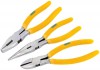 DRAPER DIY Series 190mm 3 Piece Pliers Set with Pvc Dipped Handles