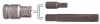 DRAPER EXPERT 1/2\" SQ. DR. 3 PIECE XZN SPLINE BIT SET