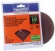10 X 125MM ASSORTED GRADE ALUMINIUM OXIDE SANDING DISCS