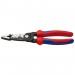 KNIPEX 13 72 200 ME Wire Stripper metric version with multi-component grips black atramentized 200mm