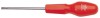 3.2MM X 63MM PLAIN SLOT FLARED TIP CABINET PATTERN SCREWDRIVER