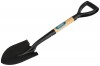 Round Point Mini Shovel with Wood Shaft