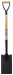 Lightweight Digging Spade with Ash Shaft