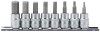 3/8\" Sq. Dr. Hexagonal Socket Bit Set (8 piece)