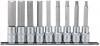 1/2\" Sq. Dr. 100mm Long Metric Hexagonal Socket Bit Set (9 Piece)