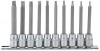 3/8\" Sq. Dr. 100mm Long Draper TX-STAR® Socket Bit Set (10 Piece)