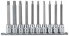 3/8\" Sq. Dr. Draper TX-STAR® Plus Socket Bit Set (10 Piece)