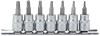 3/8\" Sq. Dr. Five Lobe Draper TX-STAR® Security Socket Bit Set (7 Piece)