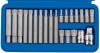 3/8, 1/2\" Sq. Dr. Ribe® Socket and Bit Set (22 piece)