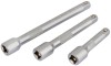 1/4\" Square Drive Extension Bar Set (3 Piece)