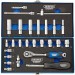 1/4\" Sq. Dr. Metric Socket Set in Metal Case (26 Piece)