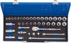 3/8\" Sq. Dr. Combined MM/AF Socket Set in Metal Case (40 piece)