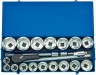 1\" Sq. Dr. Metric Socket Set in Metal Case (22 Piece)