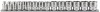 3/8\" Sq. Dr. Metric Socket Set on Metal Rail (15 Piece)