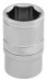 3/8\" Square Drive 6 Point Imperial Socket (1/2\")