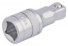 3/8\" Square Drive Satin Chrome Wobble Extension Bar (50mm)