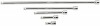 3/8\" Square Drive Satin Chrome Wobble Extension Bar Set (5 Piece)
