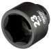 Draper Hi-TORQ Impact Socket, 3/8\" Sq. Dr., 23mm