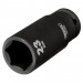 Draper Hi-TORQ® Deep Impact Socket, 1/2\" Sq. Dr., 23mm