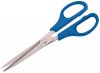 175MM STAINLESS STEEL HOUSEHOLD SCISSORS WITH PLASTIC HANDLES