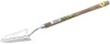 DRAPER Stainless Steel Transplanting trowel with Intermediate Length Ash Handle