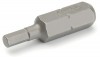 DRAPER EXPERT BAG OF 10 3MM HEXAGON X 25MM X 1/4\" HEXAGON SHOT BLAST SCREWDRIVER BITS