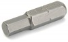 DRAPER EXPERT BAG OF 10 5MM PLAIN SLOT X 25MM X 1/4\" HEXAGON SHOT BLAST SCREWDRIVER BITS