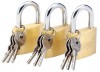DRAPER Draper DIY Series 40mm 3 Piece Padlock Set
