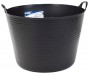 DRAPER 60L Multi Purpose Flexible Bucket - Black