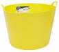 DRAPER 60L Multi Purpose Flexible Bucket - Yellow