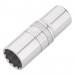 Draper Expert HI-TORQ 12-Point Metric Deep Socket, 1/2\" Sq. Dr., 21mm
