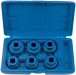 DRAPER Expert 6 Piece 1/2\" Sq. Dr. Oil Filter Cap Socket Set