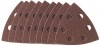DRAPER Ten 93 X 93 X 93mm 240 Grit Hook and Loop Tri Base Sander Sheets