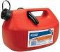 DRAPER 5L Plastic Fuel Can - Red