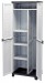 DRAPER Heavy Duty Plastic 4 Shelf Plastic Utility Cabinet