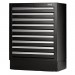 BUNKER Modular Floor Cabinet, 9 Drawer, 680mm