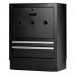 BUNKER Modular Floor Reel Cabinet, 2 Drawer, 680mm