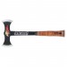 Estwing EDBA Black Eagle Double Bit Axe with Leather Grip, 17\"