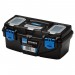 Plastic Toolbox with Tote Tray, 13\"