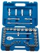 DRAPER Expert 41 Piece 1/2\" Sq. Dr. MM/AF Combined 12 Point Socket